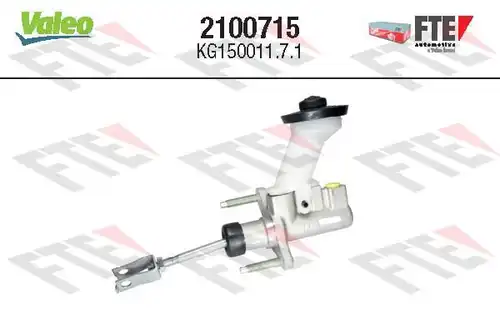 горна помпа на съединител VALEO 2100715