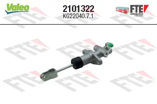 горна помпа на съединител VALEO 2101322