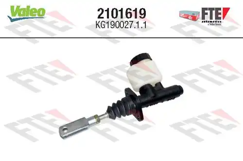горна помпа на съединител VALEO 2101619