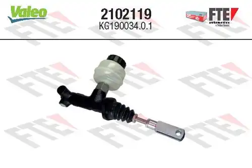 горна помпа на съединител VALEO 2102119