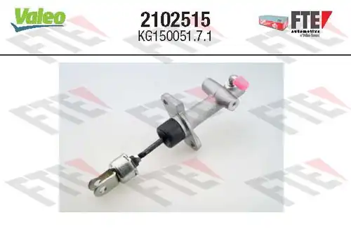 горна помпа на съединител VALEO 2102515