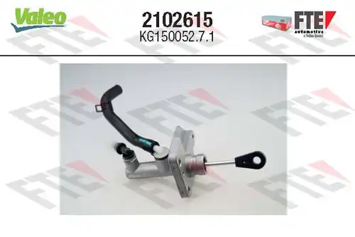 горна помпа на съединител VALEO 2102615