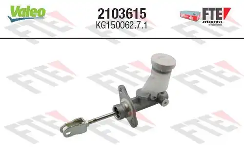 горна помпа на съединител VALEO 2103615