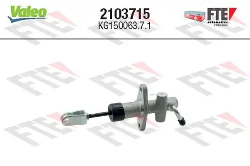 горна помпа на съединител VALEO 2103715