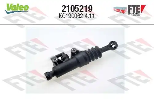 горна помпа на съединител VALEO 2105219