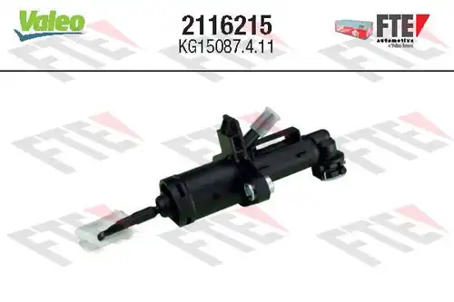 горна помпа на съединител VALEO 2116215