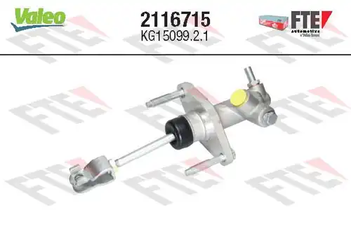 горна помпа на съединител VALEO 2116715