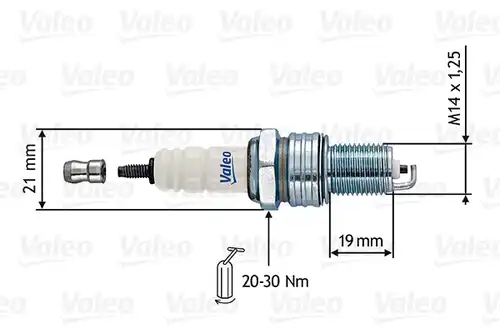 запалителна свещ VALEO 246854