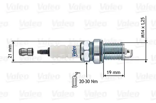 запалителна свещ VALEO 246856