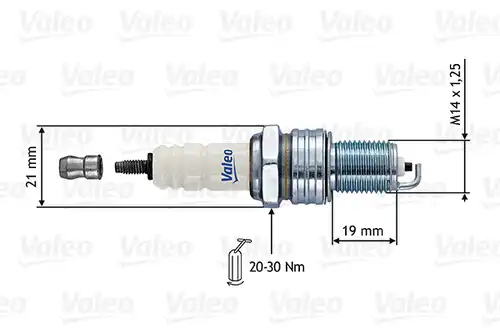запалителна свещ VALEO 246860