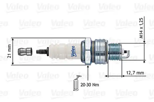 запалителна свещ VALEO 246861