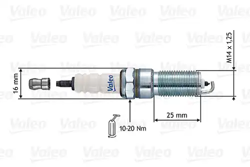 запалителна свещ VALEO 246866