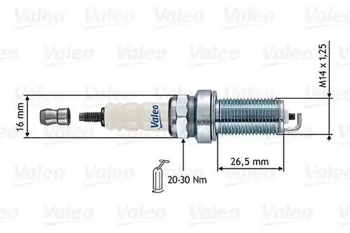 запалителна свещ VALEO 246867
