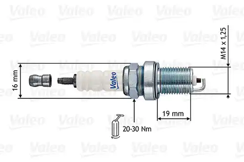 запалителна свещ VALEO 246870