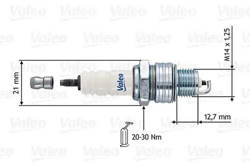 запалителна свещ VALEO 246878