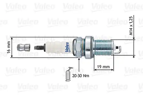 запалителна свещ VALEO 246881