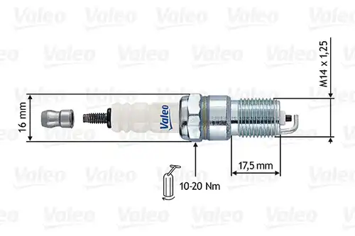 запалителна свещ VALEO 246883