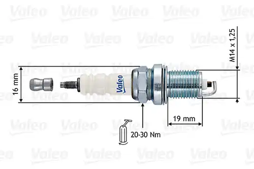 запалителна свещ VALEO 246884