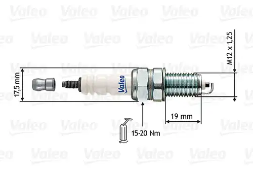 запалителна свещ VALEO 246888