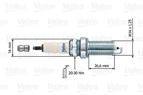 запалителна свещ VALEO 246889