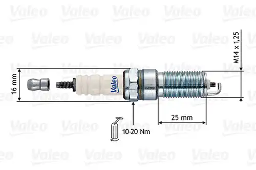запалителна свещ VALEO 246890