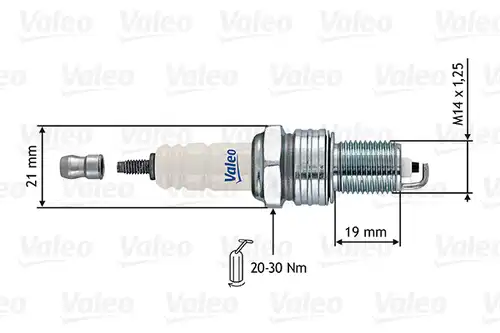 запалителна свещ VALEO 246891