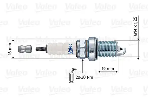 запалителна свещ VALEO 246892