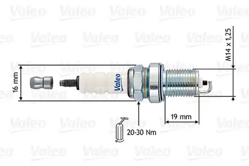 запалителна свещ VALEO 246895