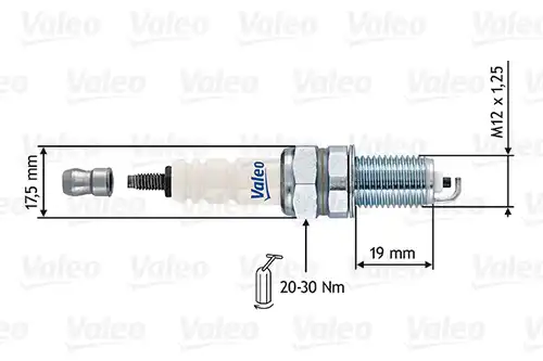запалителна свещ VALEO 246899