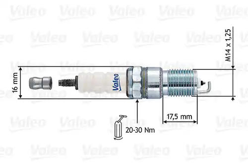 запалителна свещ VALEO 246900