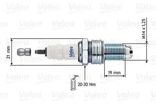 запалителна свещ VALEO 246907