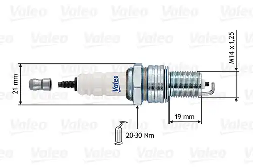 запалителна свещ VALEO 246908