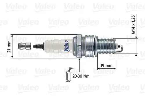 запалителна свещ VALEO 246909