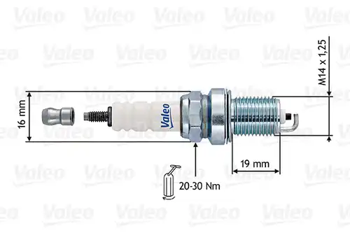 запалителна свещ VALEO 246911