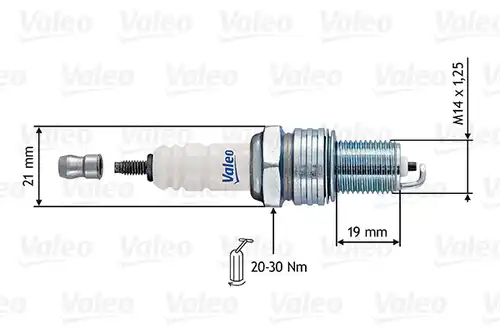 запалителна свещ VALEO 246912