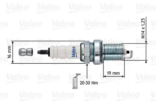 запалителна свещ VALEO 246913