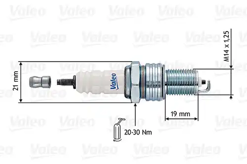 запалителна свещ VALEO 246915