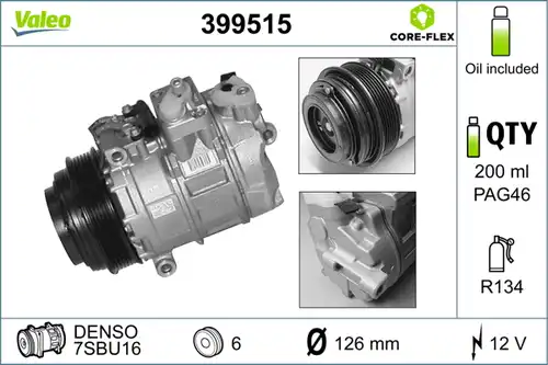 компресор за климатик VALEO 399515