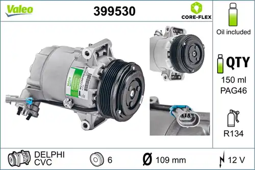 компресор за климатик VALEO 399530