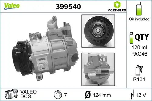 компресор за климатик VALEO 399540