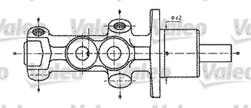 Спирачна помпа VALEO 402232