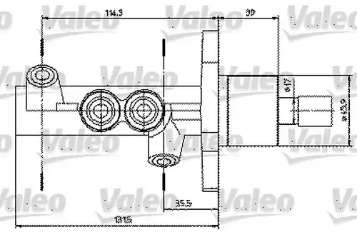 Спирачна помпа VALEO 402314