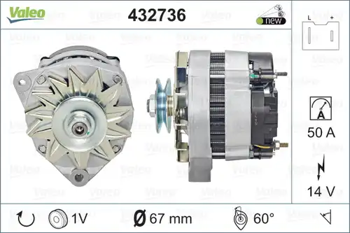 генератор VALEO 432736