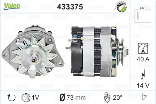 генератор VALEO 433375