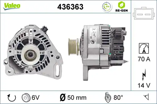 генератор VALEO 436363