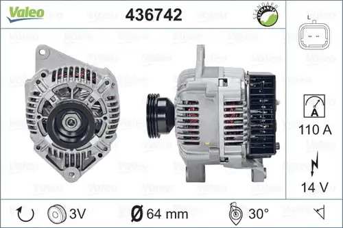 генератор VALEO 436742
