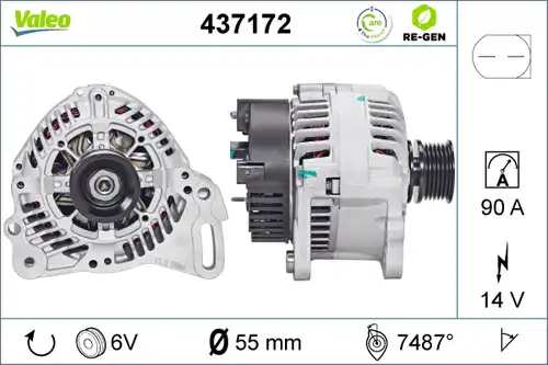 генератор VALEO 437172