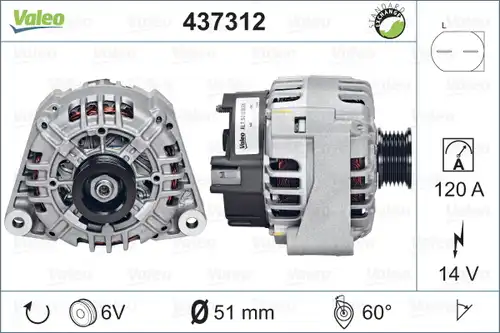 генератор VALEO 437312