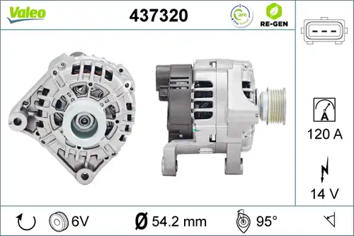 генератор VALEO 437320