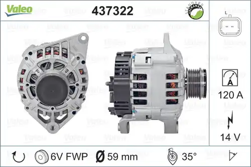 генератор VALEO 437322